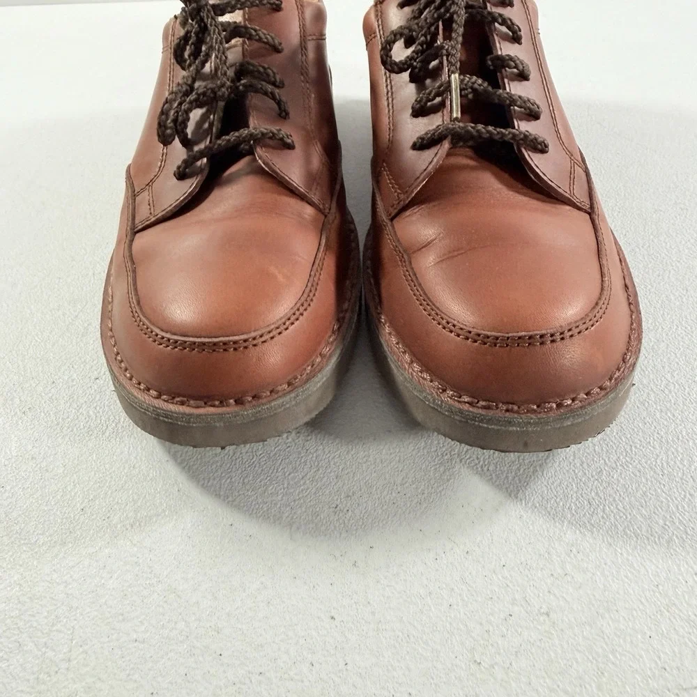 Rockport‎ Brown Leather Lace up  Mens Walking Casual Shoes Size 9 M